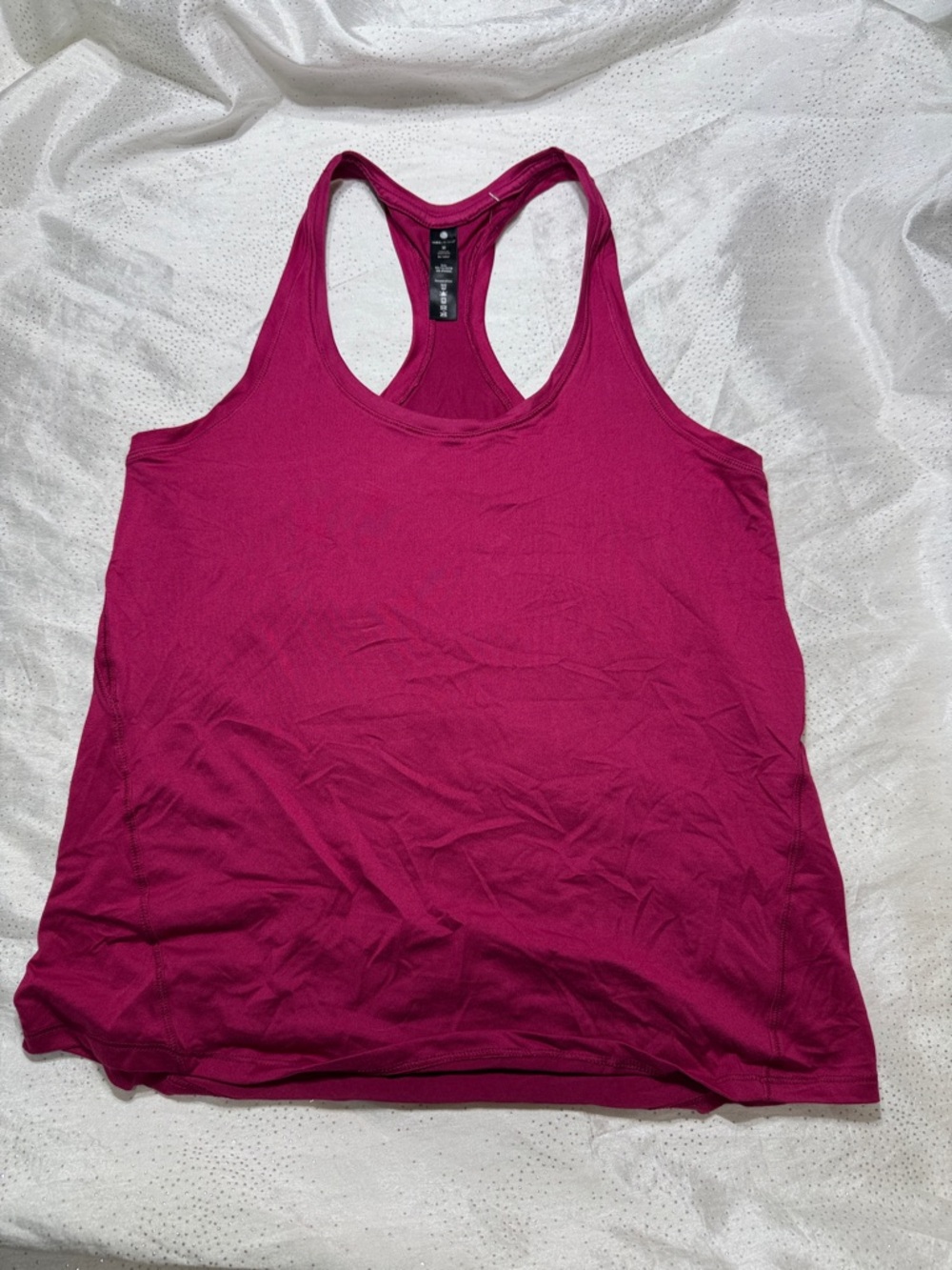 Yogaliciious Women’s Magenta Racerback Tank Top - Unbranded size M